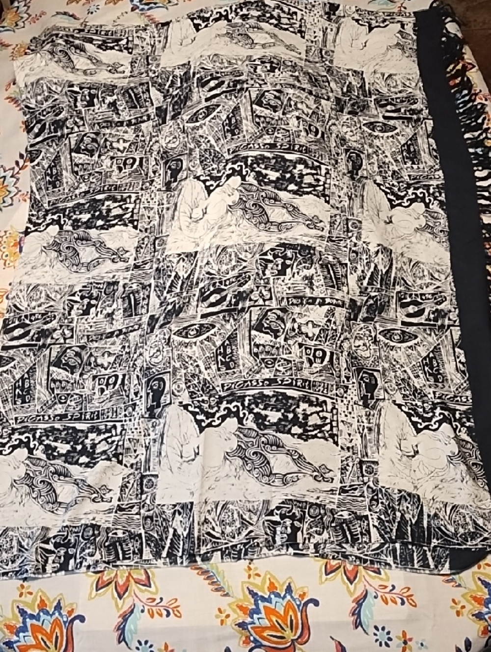 Picasso Print Wrap/Scarf